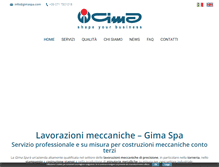 Tablet Screenshot of gimaspa.com
